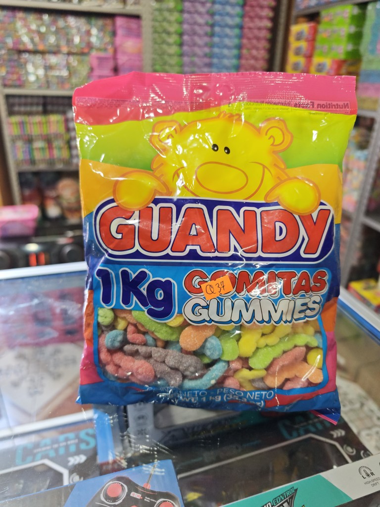 Guandy gomitas culebrita   1kg