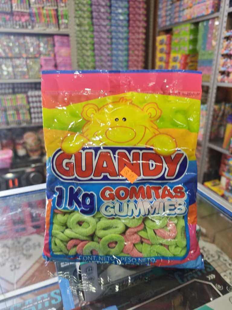 GUANDY gomitas aros  1kg