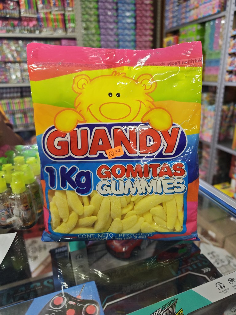 Guandy gomitas banano 1kg