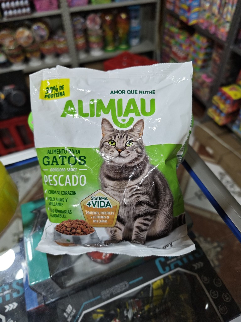 Alimiau alimento para gatos sabor a pescado 🐟 unidad