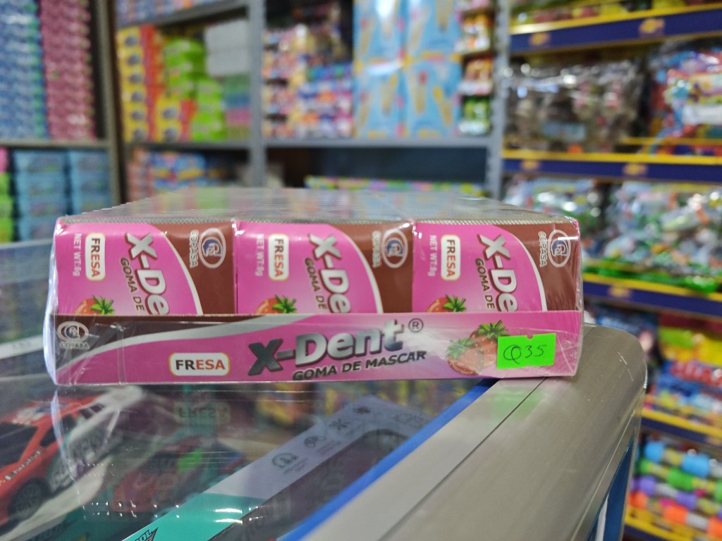 X-Dent fresa goma de mascar 60 unidades