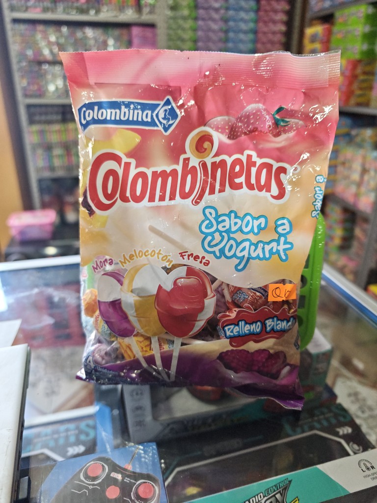 Colombinas sabor yogurt