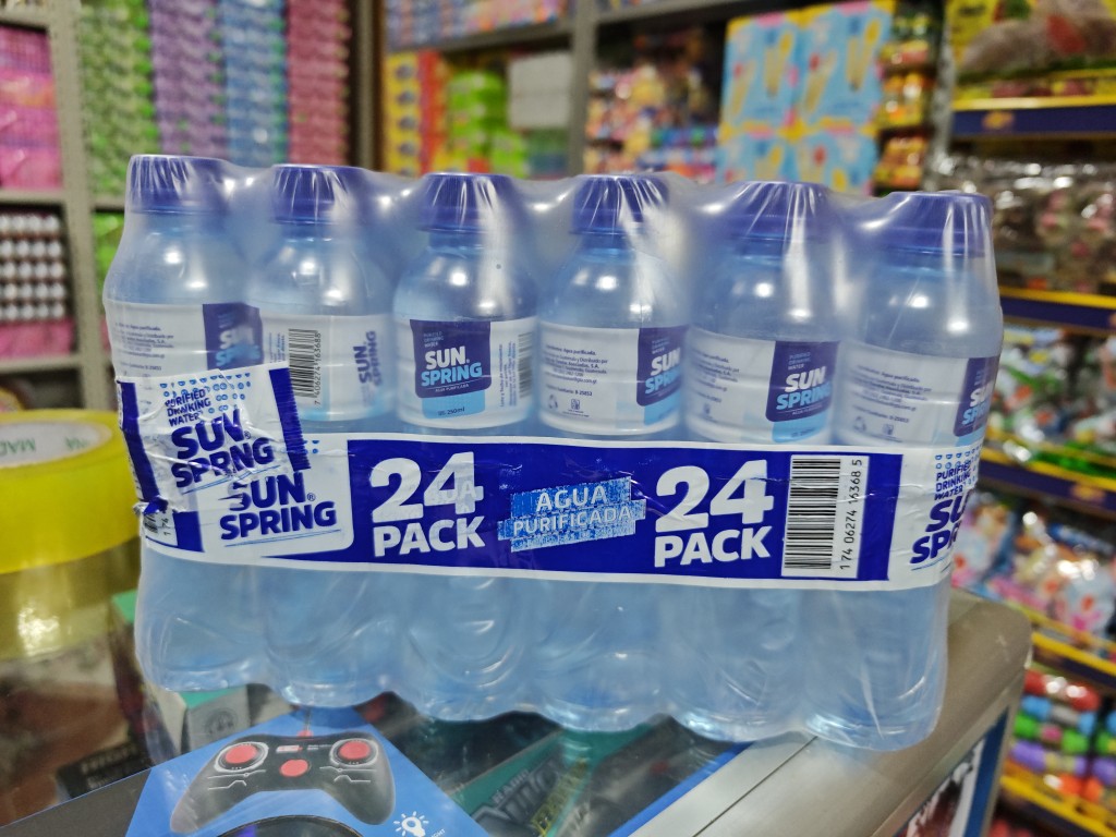 Sun Spring agua purificada 24 pack 250 ml