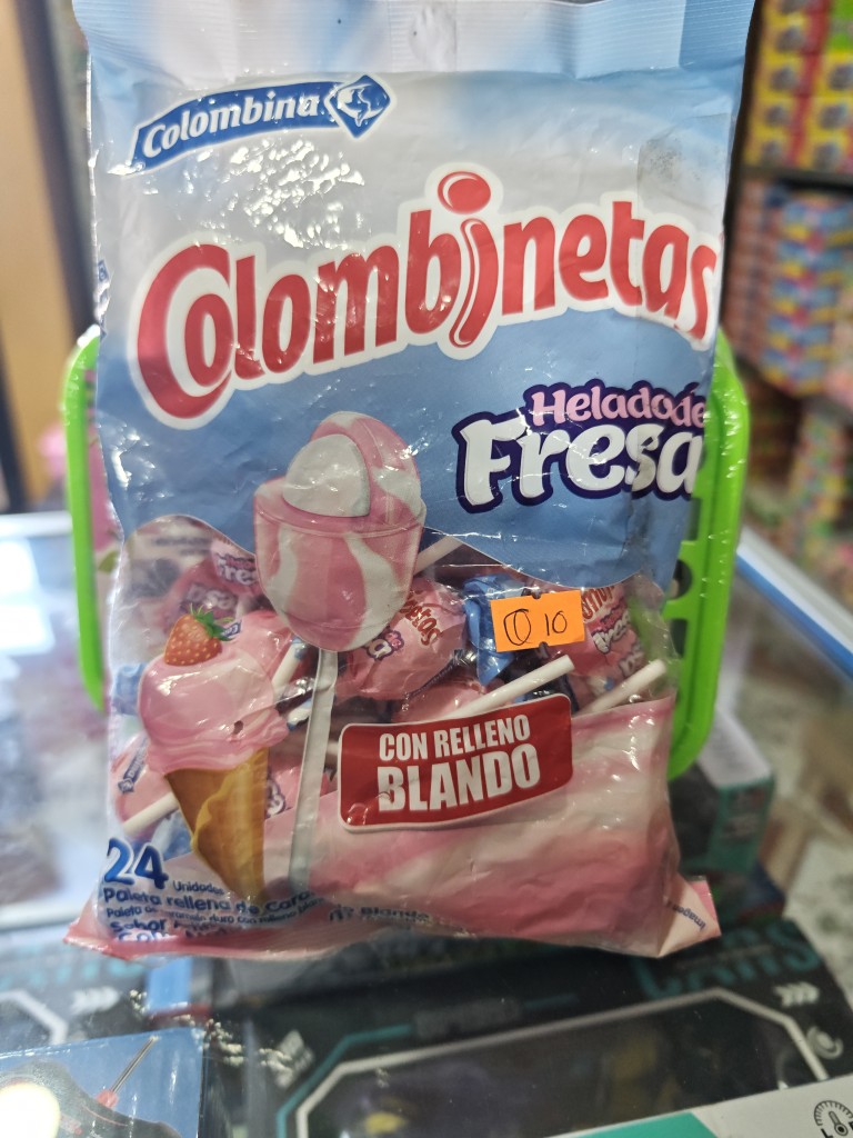 Colombineta Helado de Fresa