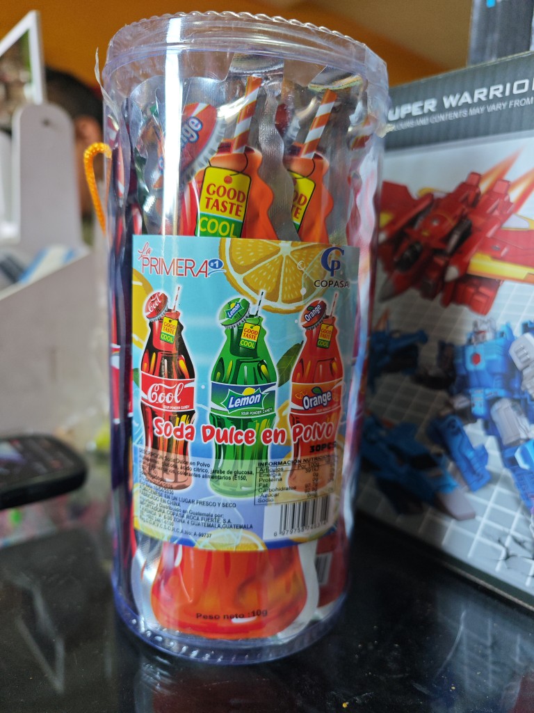 Soda dulce en polvo