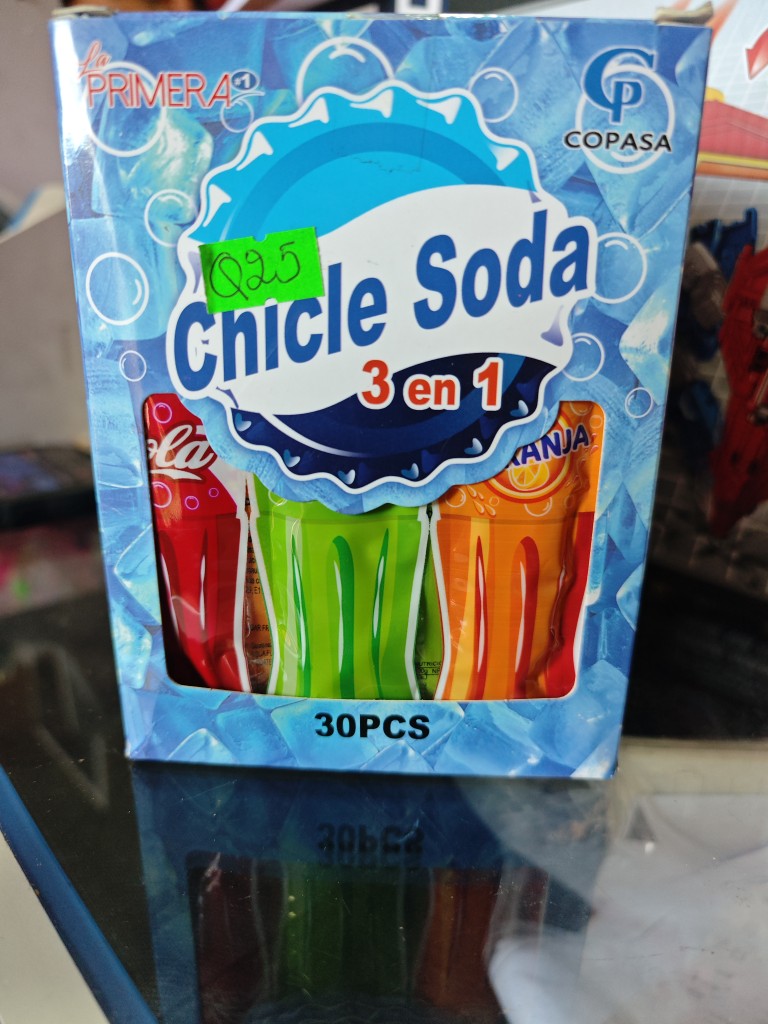 Chicle Soda 3 en 1