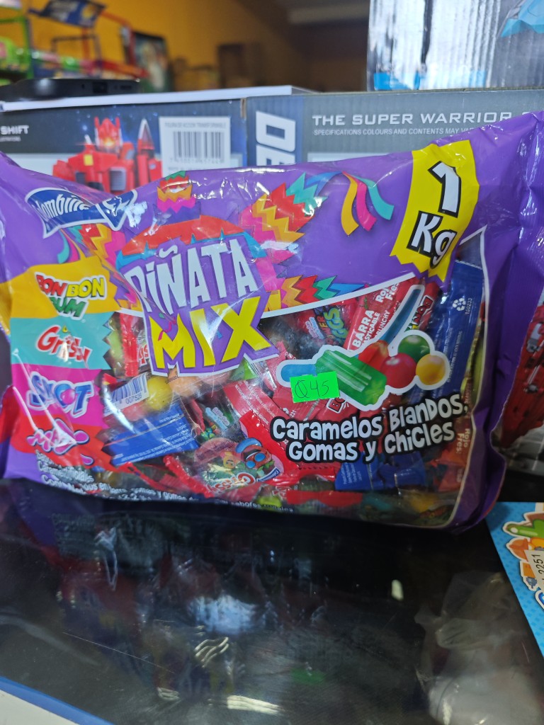 Dulce para piñata , piñata mix 1 kilo