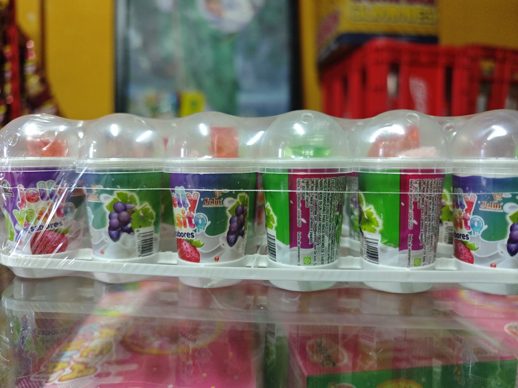 Jelly vasitos