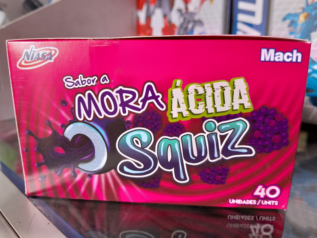 Squiz mora ácida