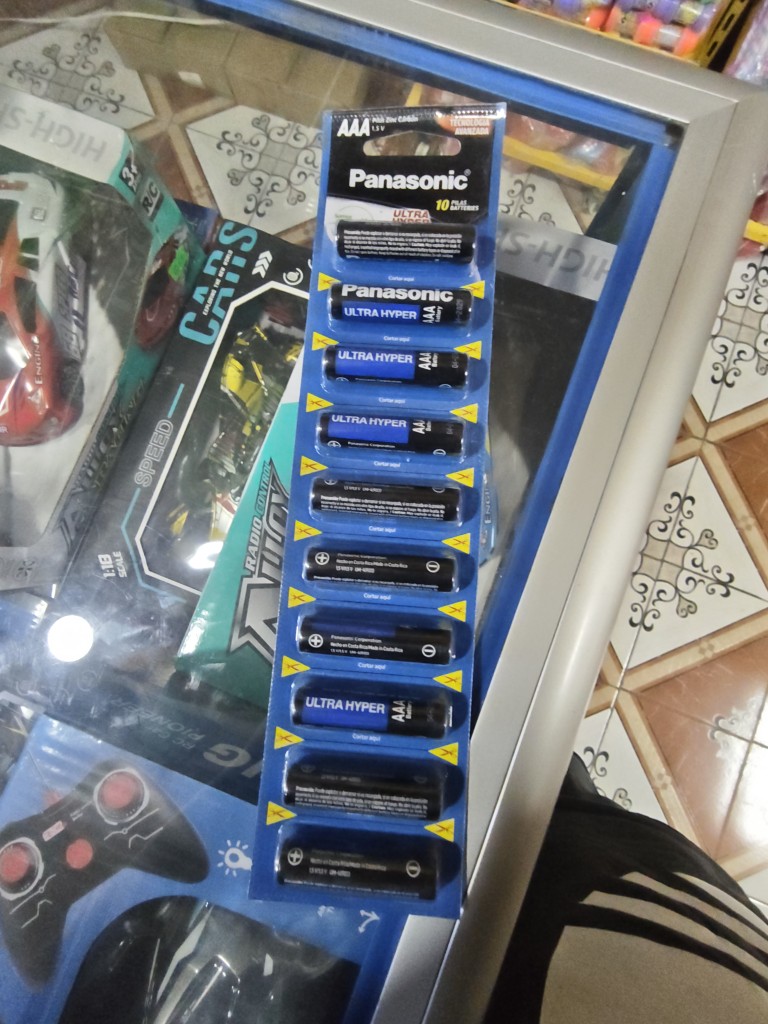 Panasonic pilas AAA 5 pares