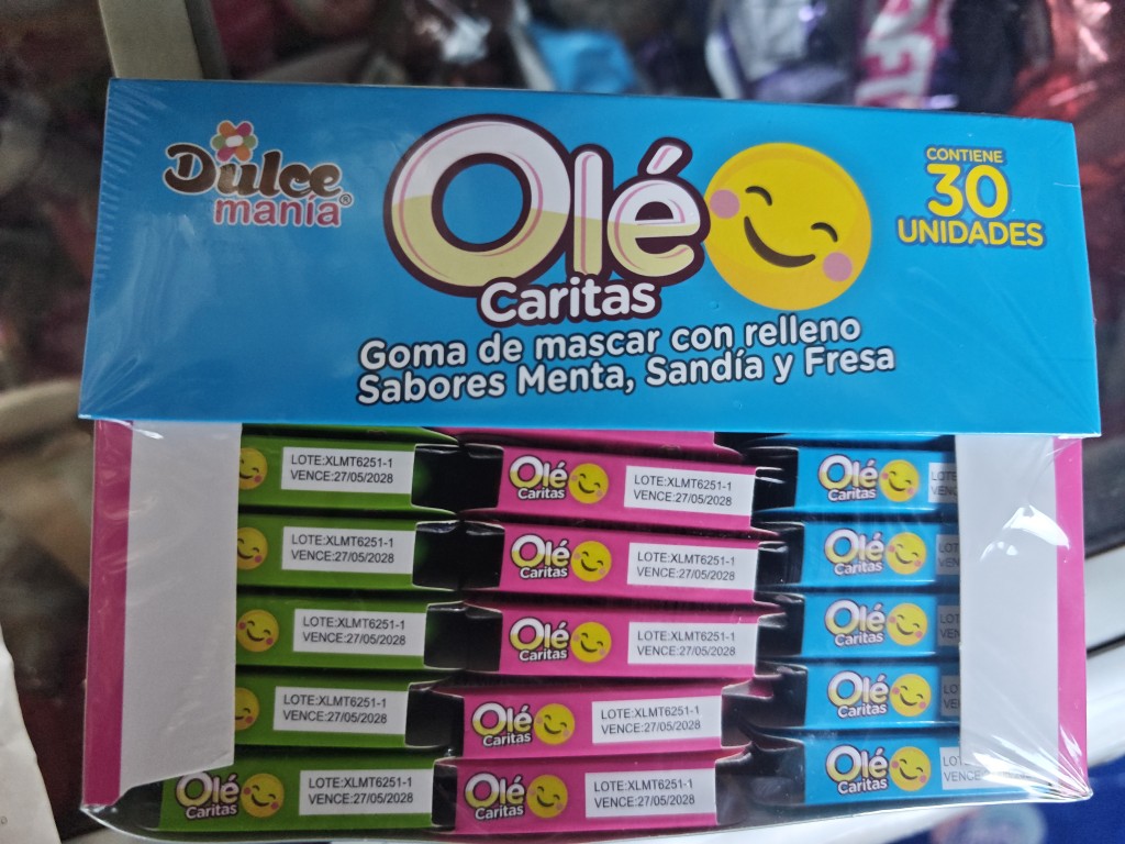 Olé chicle  goma de mascar 30 unidades