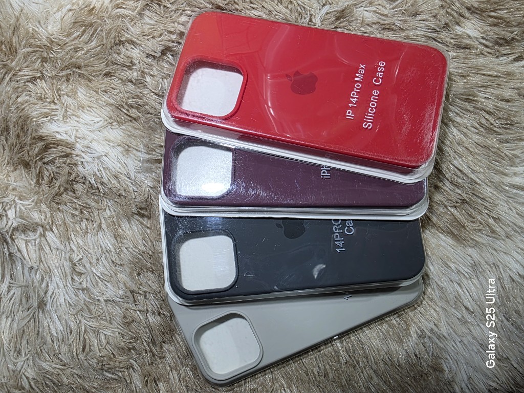Funda iphone 14 pro max silicone case