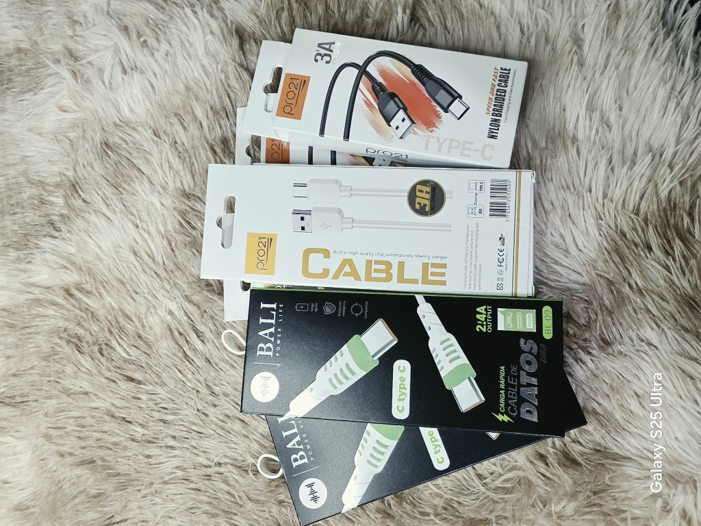 Cable Cargador de (usb a c )