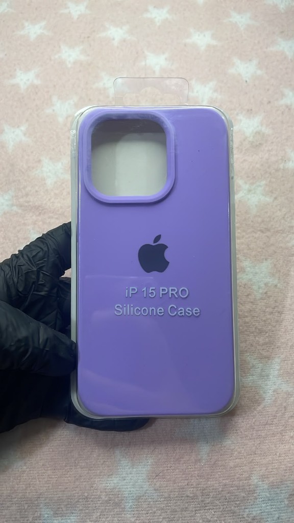 Funda iphone 15 pro silicone case
