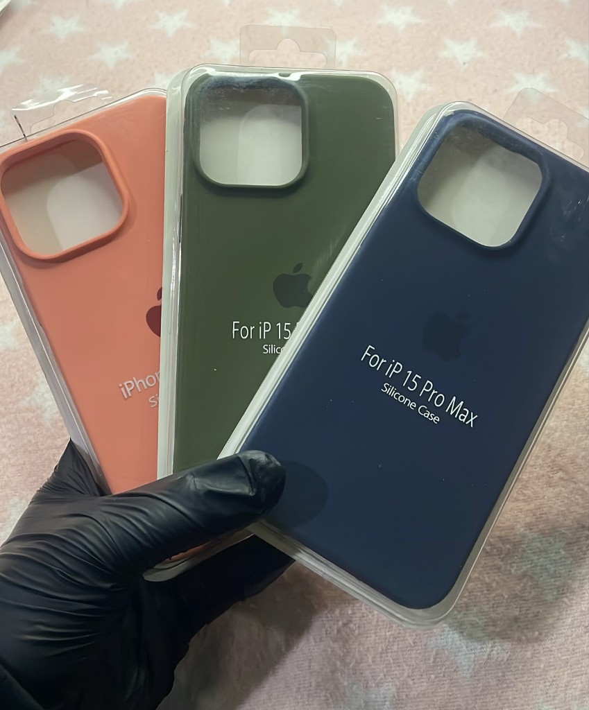 Funda iphone 15 pro max Silicone case