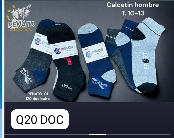 Calcetín bajo H (Renato)