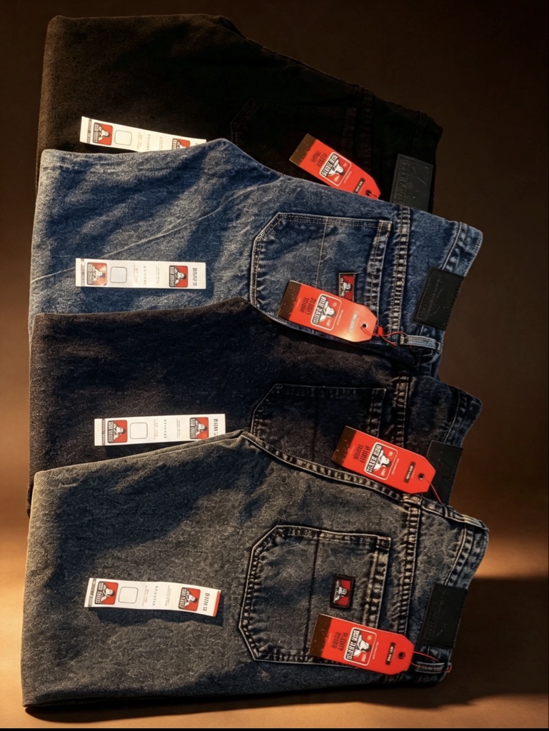 Pantalón baggy (Ancho) liso hombre