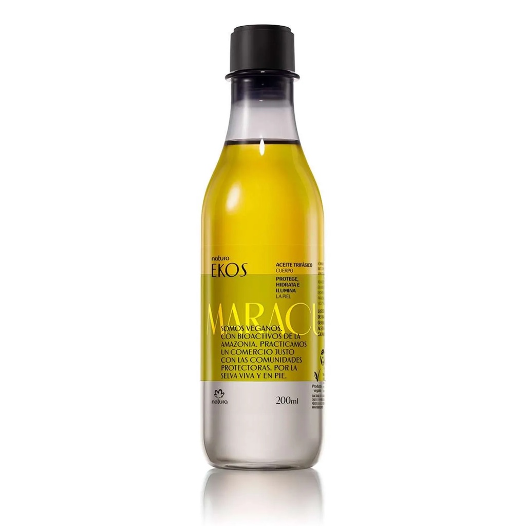 Aceite Trifásico Corporal Natura Ekos Maracuyá 200 ml
