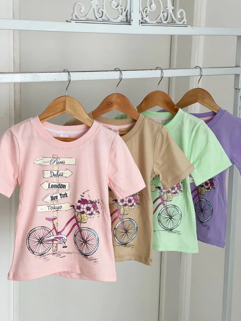 Remera bici nena Brillarás