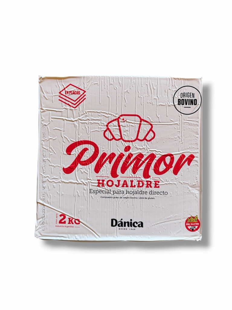 MARGARINA PRIMOR HOJ. X2KG PLACA