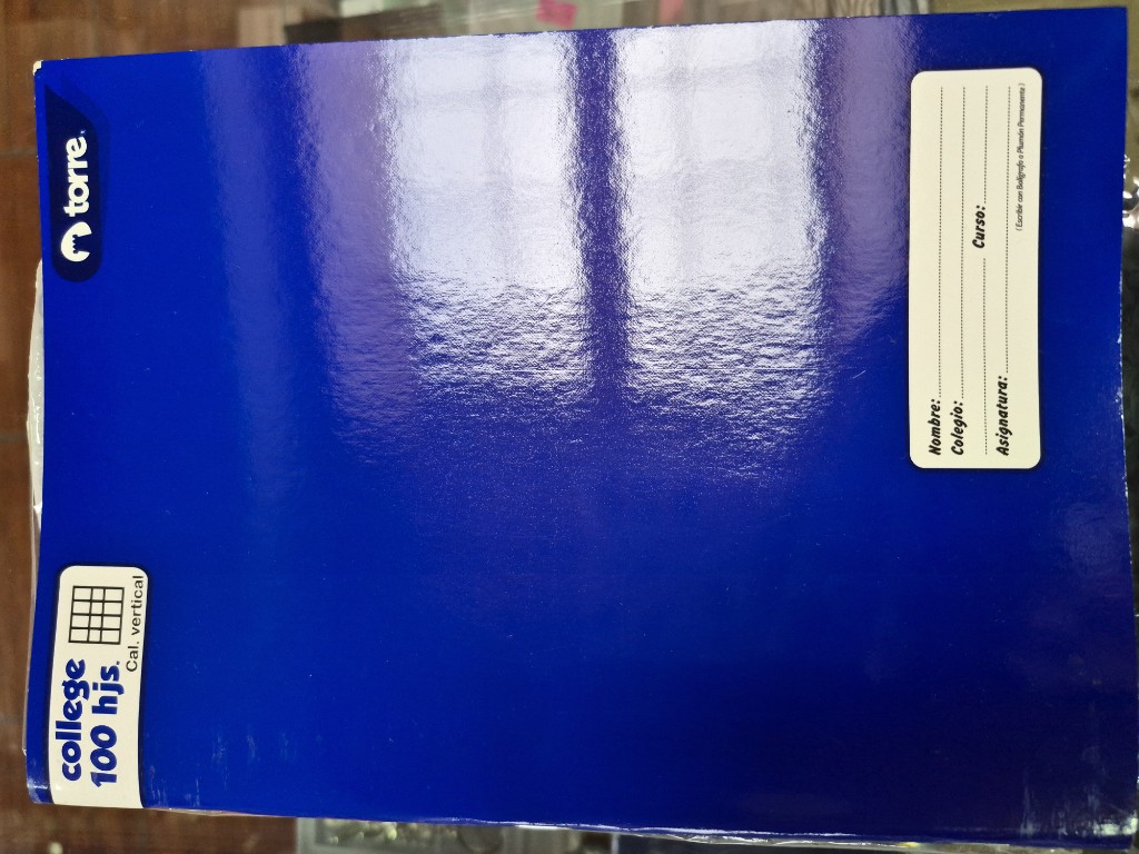 Cuaderno Caligrafía Vertical Torre 100hjs.