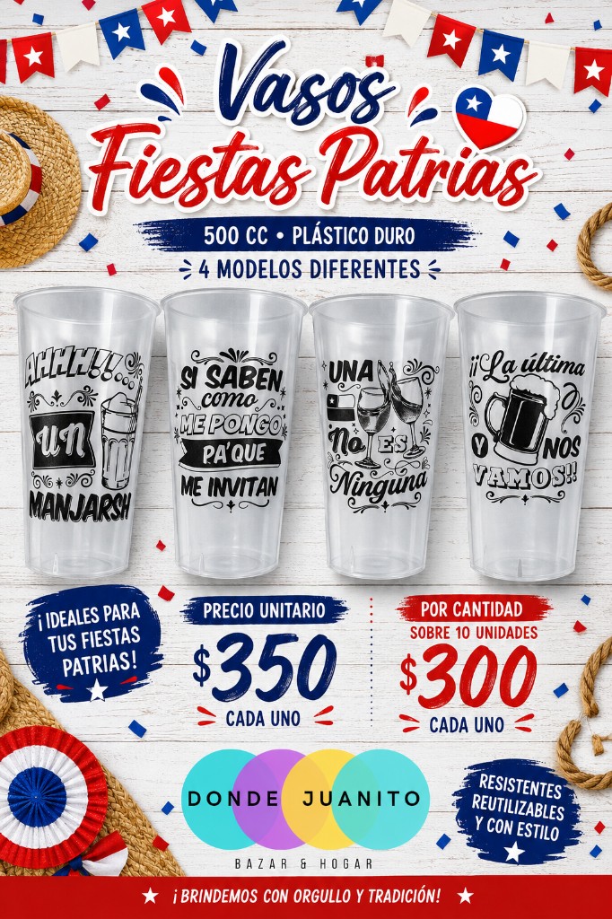 Vasos Dieciochero
