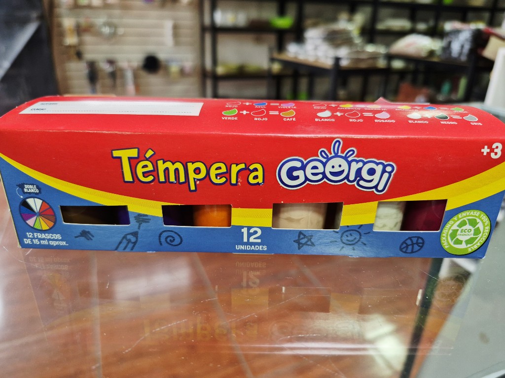 Tempera Georgi 12 Colores