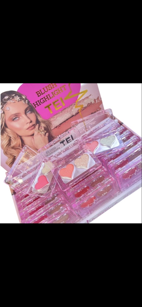 Paleta Rubor + iluminador TEI