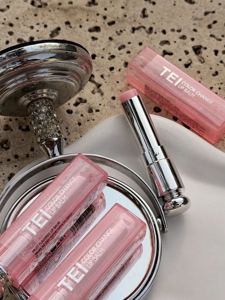 Bálsamo labial rosa TEI