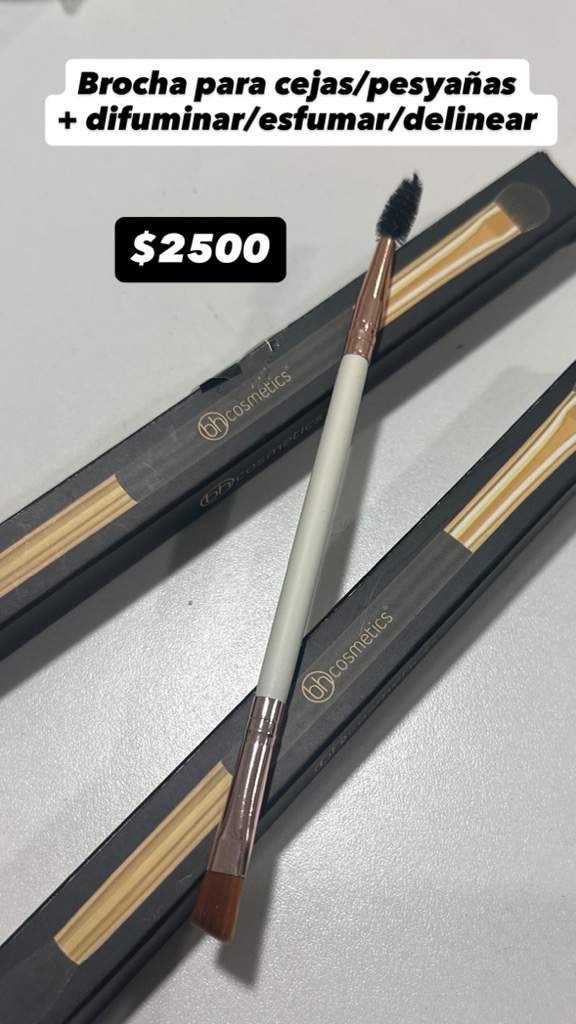 Brocha doble bh cosmetics