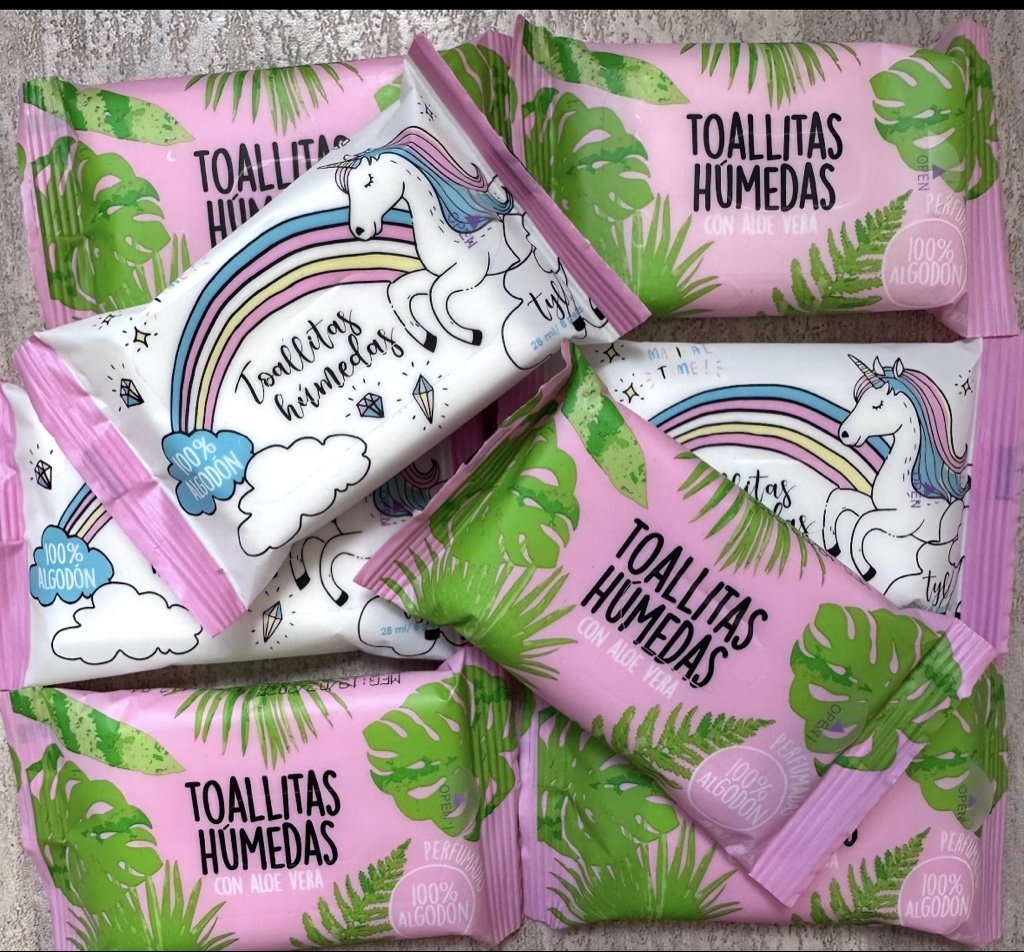 Toallitas húmedas antibacteriales