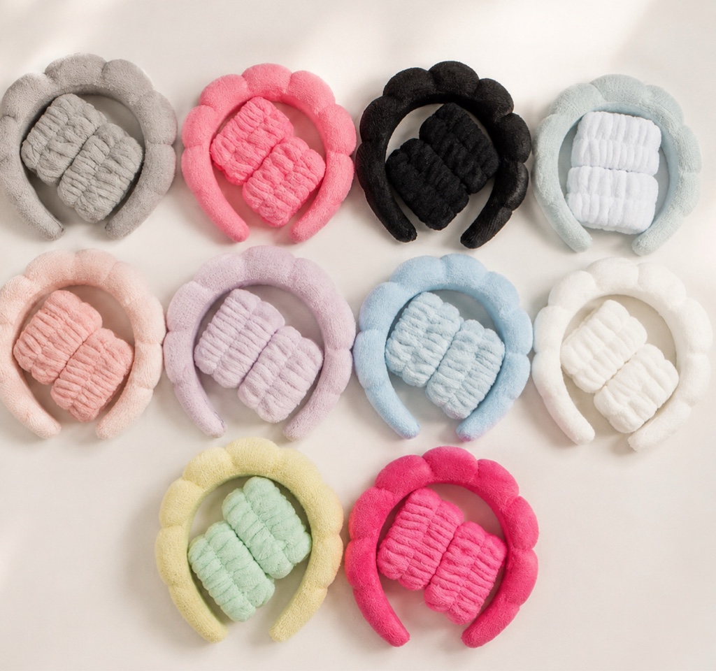Set Vincha + muñequeras