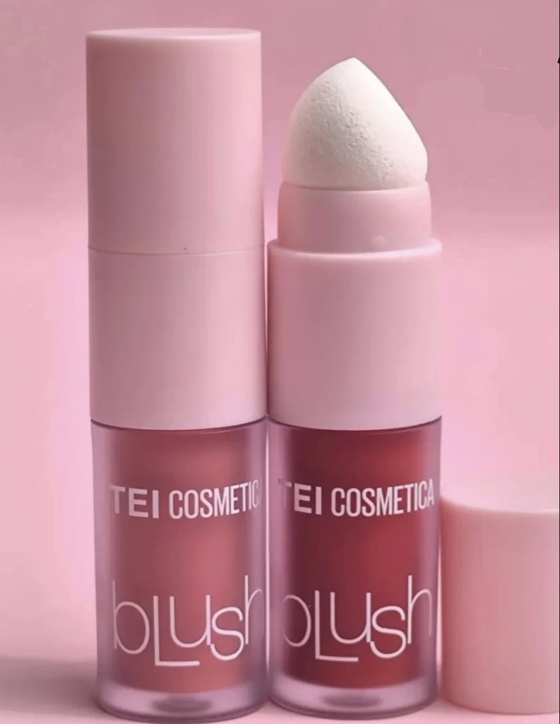 Rubor líquido con esponja TEI COSMÉTICA
