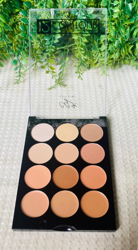 Paleta correctores/contornos/sombra nude CITY GIRL