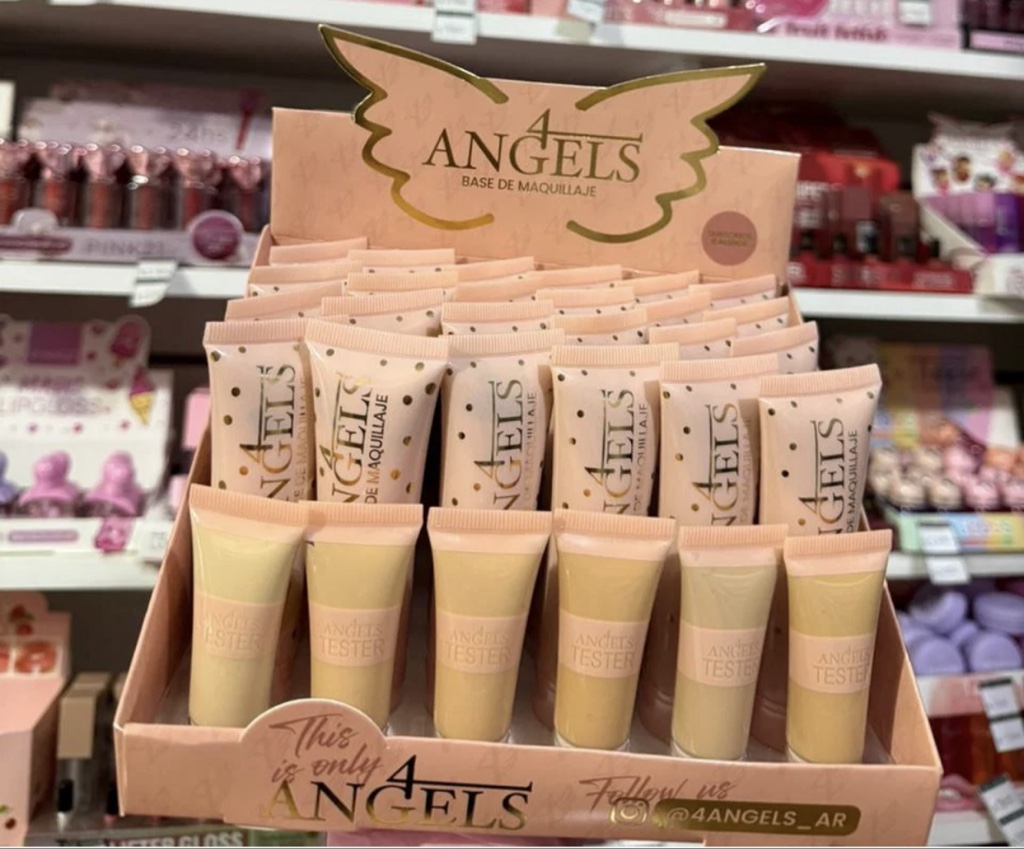 Base de Maquillaje subtonos cálidos 4angels