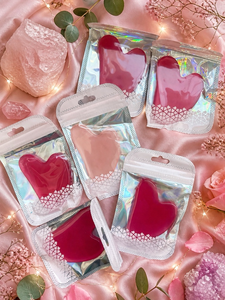 Piedra gua-sha rosa