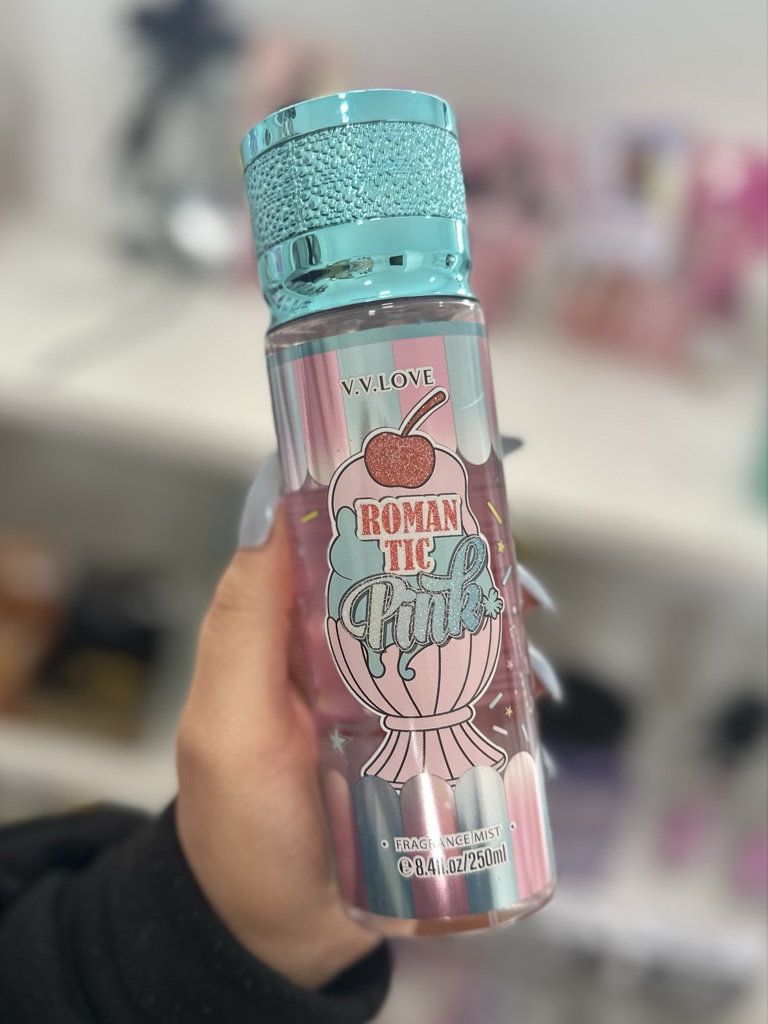 Body splash V.V.LOVE Romantic Pink