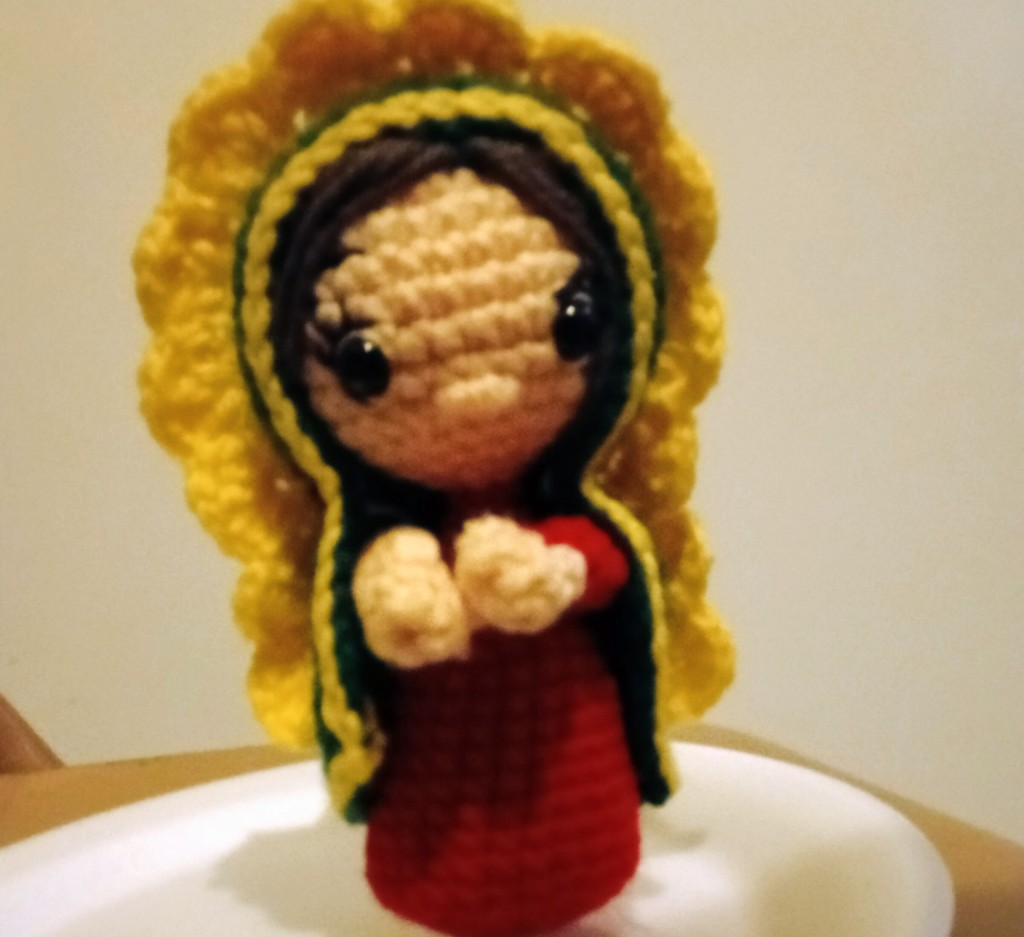 Crochet Virgen de Guadalupe