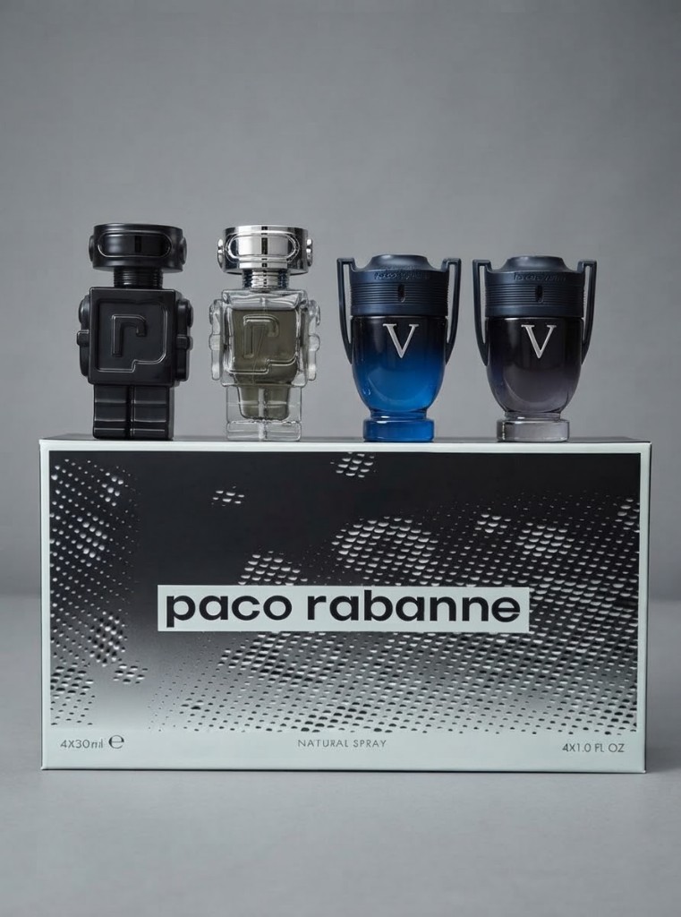 Set Paco Rabanne Phantom e Invictus (4x 30ml)