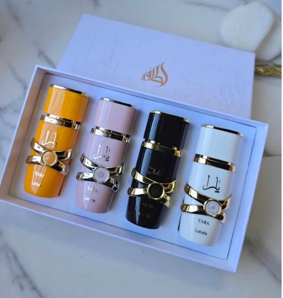 Set de Minis Lattafa Yara Collection (4 x 30 ml).