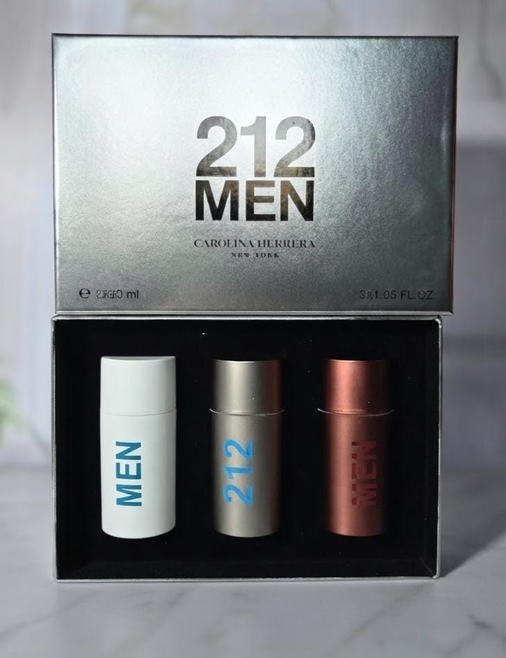 Set Carolina Herrera 212 Men (3x30ml)