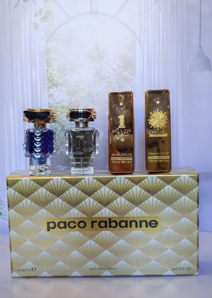 Sets Dual Paco Rabanne Phantom & One Million (4x30ml)