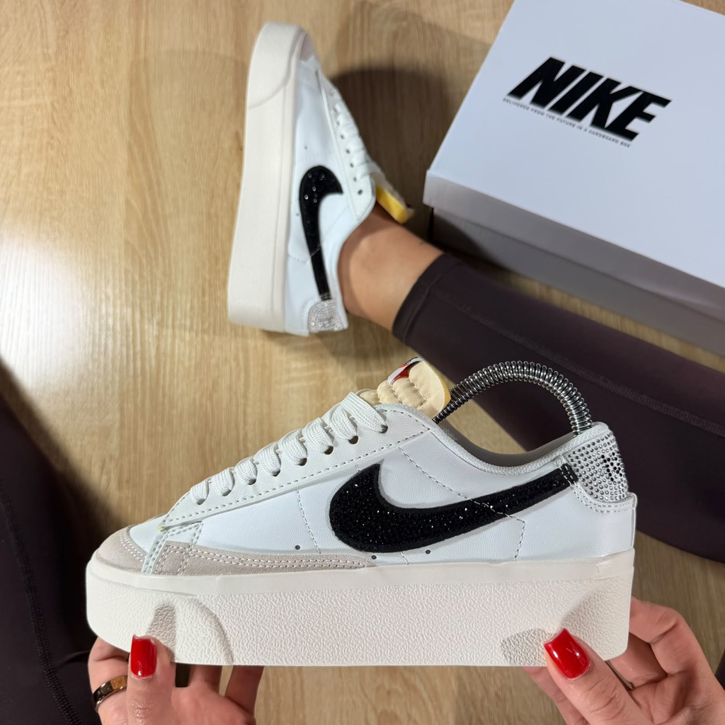 Nike tenis blancos plataforma
