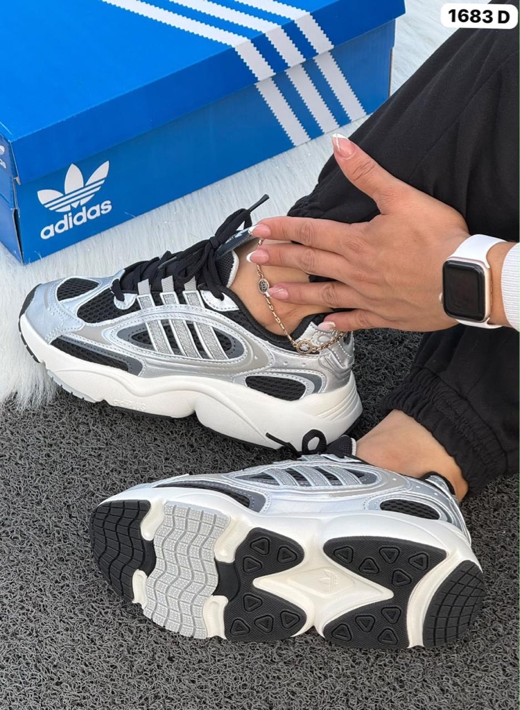 ADIDAS OZMILLEN plata gris