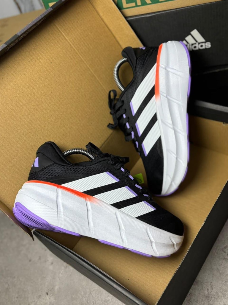 ADIDAS STAR negra- morada