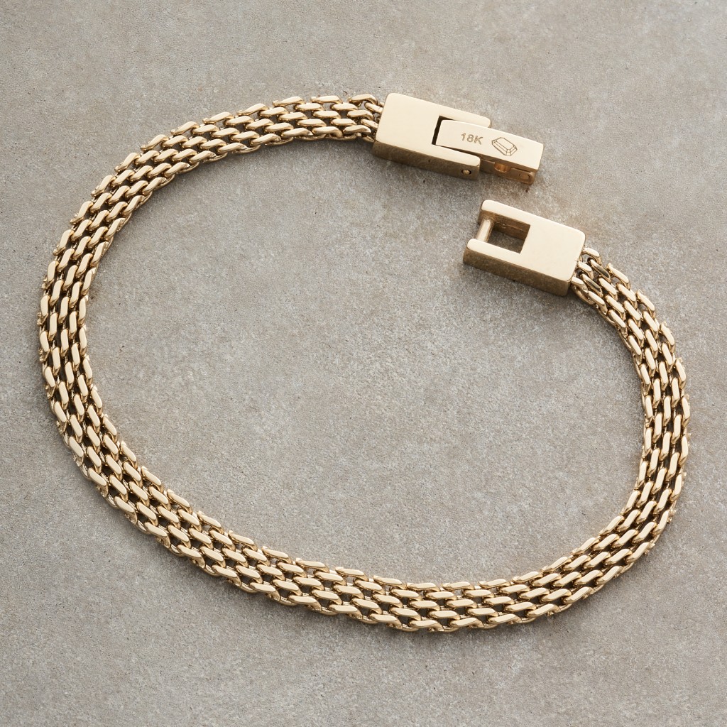 PULSO CHINESCO / 4 MM - ORO LAMINADO 18K