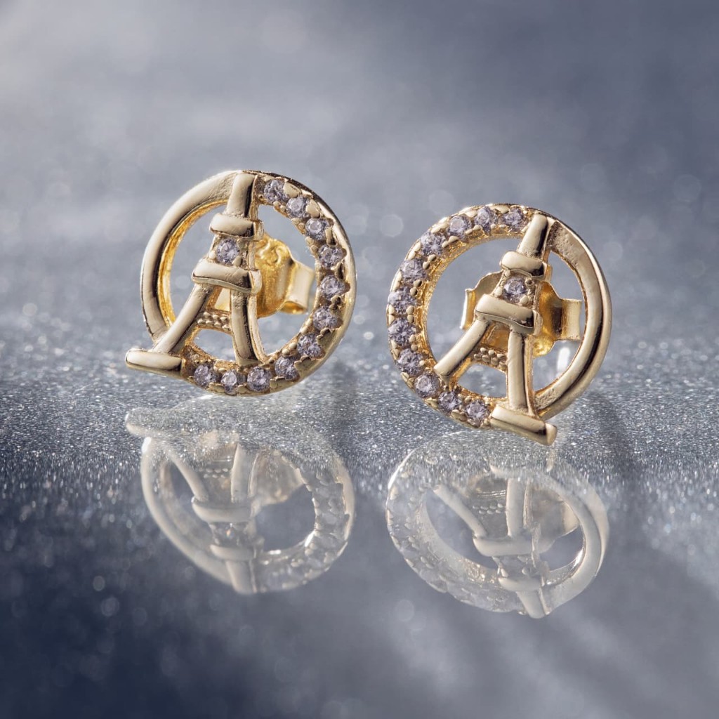 ARETES PARIS - PLATA ORO