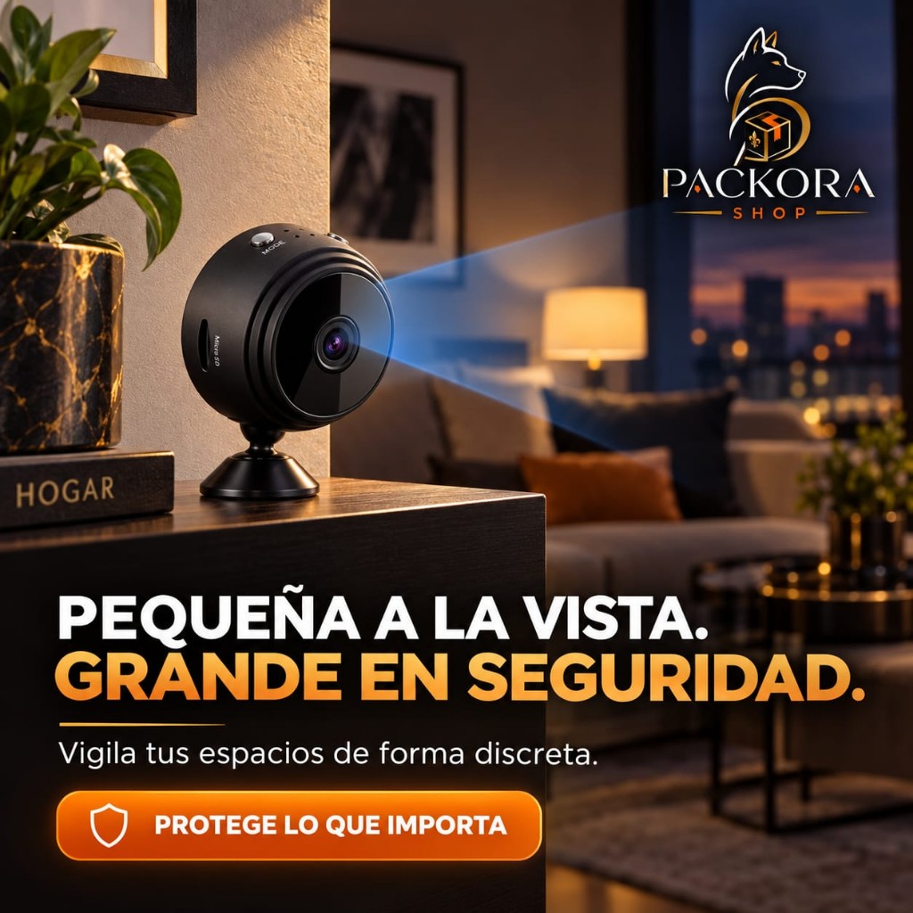Mini Cámara WiFi A9 de Seguridad