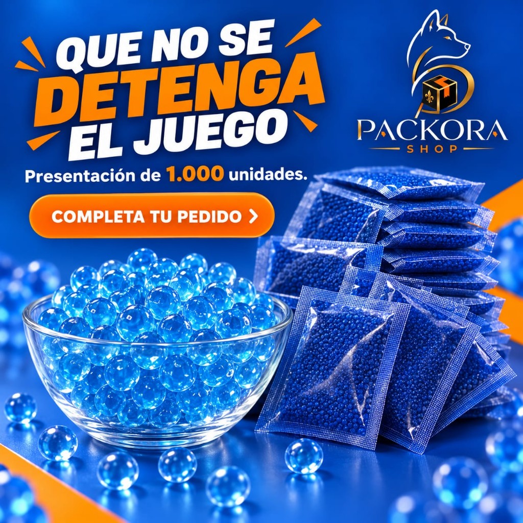 Bolas de Hidrogel para Pistola Blaster x 1.000 Unidades
