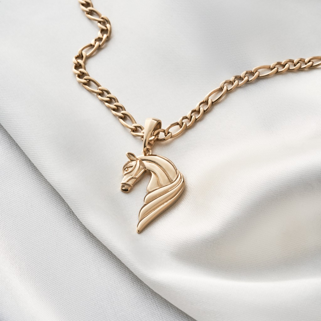 DIJE CABALLO - ORO LAMINADO 18K
